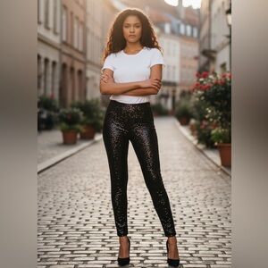 L Sequin Women's Pants